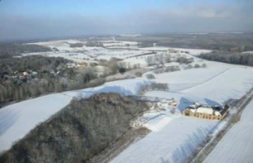 Nice overfly of south Belgium in our passenger hot air balloon 