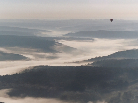 Overfly the Ardennes & Meuse river!